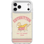 Adorabile custodia magnetica per telefono con motivo a gatto in lana, For iPhone 17 Pro Max, For iPhone 17 Pro, For iPhone 17, For iPhone Air