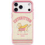 Adorabile custodia magnetica per telefono con motivo a gatto in lana, For iPhone 17 Pro Max, For iPhone 17 Pro, For iPhone 17, For iPhone Air