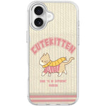 Adorabile custodia magnetica per telefono con motivo a gatto in lana, For iPhone 17 Pro Max, For iPhone 17 Pro, For iPhone 17, For iPhone Air