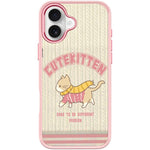 Adorabile custodia magnetica per telefono con motivo a gatto in lana, For iPhone 17 Pro Max, For iPhone 17 Pro, For iPhone 17, For iPhone Air