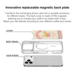 Adorabile custodia magnetica per telefono con motivo a gatto in lana, For iPhone 17 Pro Max, For iPhone 17 Pro, For iPhone 17, For iPhone Air