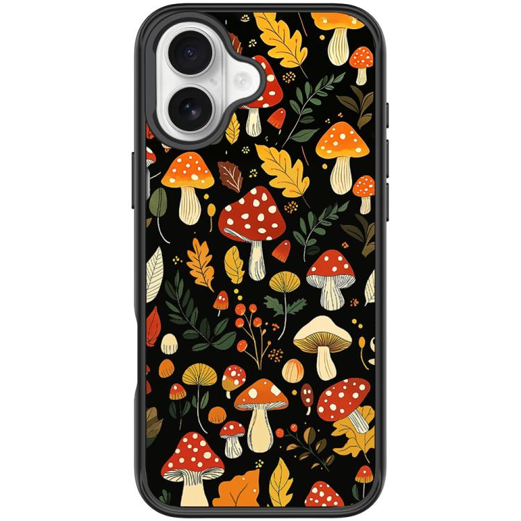 Custodia magnetica per telefono con motivo funghi della giungla, For iPhone 17 Pro Max, For iPhone 17 Pro, For iPhone 17, For iPhone Air