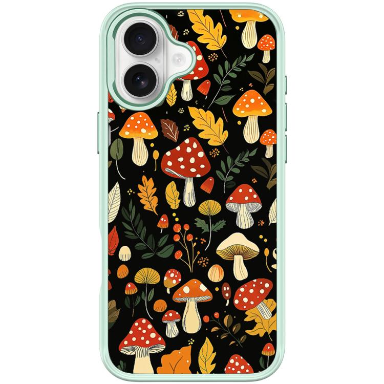 Custodia magnetica per telefono con motivo funghi della giungla, For iPhone 17 Pro Max, For iPhone 17 Pro, For iPhone 17, For iPhone Air