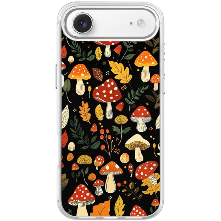 Custodia magnetica per telefono con motivo funghi della giungla, For iPhone 17 Pro Max, For iPhone 17 Pro, For iPhone 17, For iPhone Air