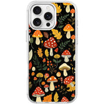 Custodia magnetica per telefono con motivo funghi della giungla, For iPhone 16 Pro Max, For iPhone 16 Pro, For iPhone 15 Pro Max, For iPhone 15 Pro