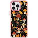Custodia magnetica per telefono con motivo funghi della giungla, For iPhone 16 Pro Max, For iPhone 16 Pro, For iPhone 15 Pro Max, For iPhone 15 Pro