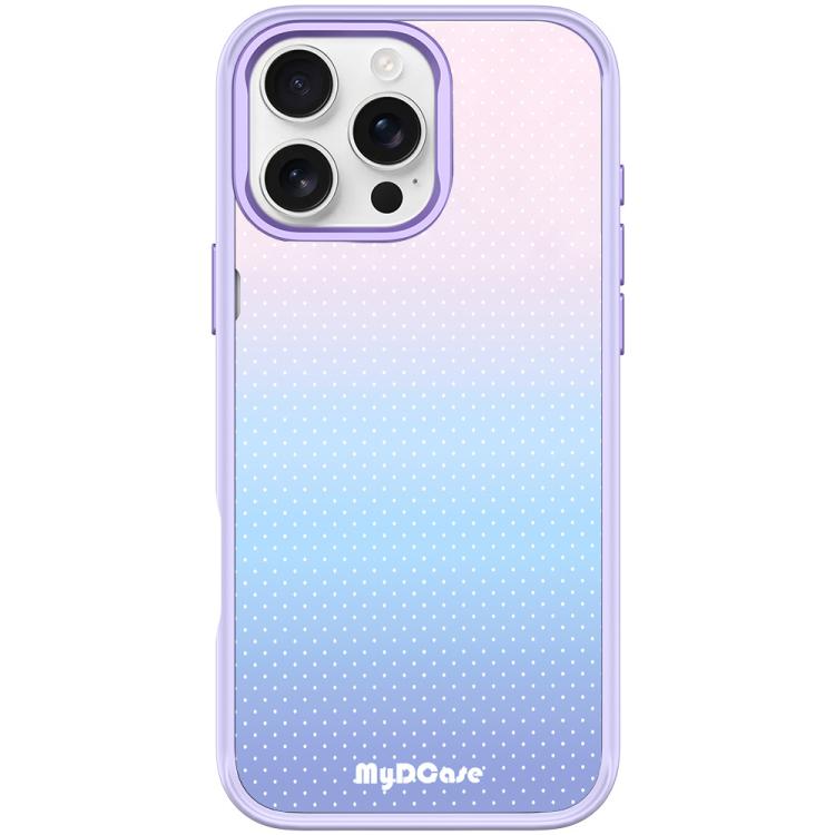 Custodia magnetica per telefono con motivo a pois azzurri, For iPhone 16 Pro Max, For iPhone 16 Pro, For iPhone 15 Pro Max, For iPhone 15 Pro