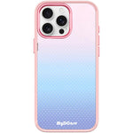 Custodia magnetica per telefono con motivo a pois azzurri, For iPhone 16 Pro Max, For iPhone 16 Pro, For iPhone 15 Pro Max, For iPhone 15 Pro