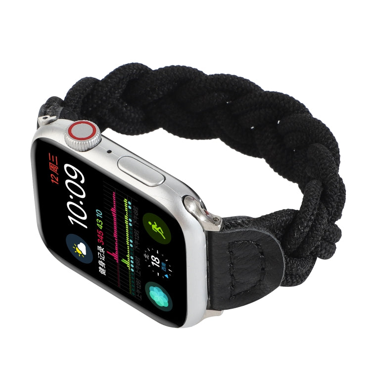 Cinturino in tessuto elastico per Apple Watch Series 6 e SE e 5 e 4 40 mm / 3 e 2 e 1 38 mm, 120mm