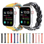Cinturino in tessuto elastico per Apple Watch Series 6 e SE e 5 e 4 40 mm / 3 e 2 e 1 38 mm, 120mm