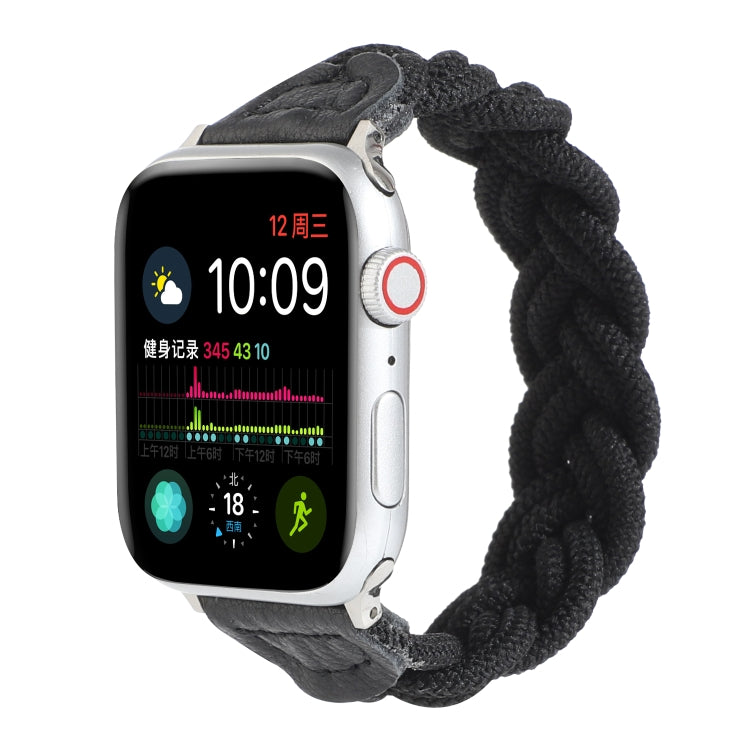 Cinturino in tessuto elastico per Apple Watch Series 6 e SE e 5 e 4 40 mm / 3 e 2 e 1 38 mm, 130mm