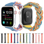 Cinturino in tessuto elastico per Apple Watch Series 6 e SE e 5 e 4 40 mm / 3 e 2 e 1 38 mm, 130mm