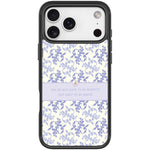 Custodia magnetica per telefono con motivo floreale viola chiaro, For iPhone 17 Pro Max, For iPhone 17 Pro, For iPhone 17, For iPhone Air