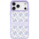 Custodia magnetica per telefono con motivo floreale viola chiaro, For iPhone 17 Pro Max, For iPhone 17 Pro, For iPhone 17, For iPhone Air