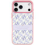 Custodia magnetica per telefono con motivo floreale viola chiaro, For iPhone 17 Pro Max, For iPhone 17 Pro, For iPhone 17, For iPhone Air