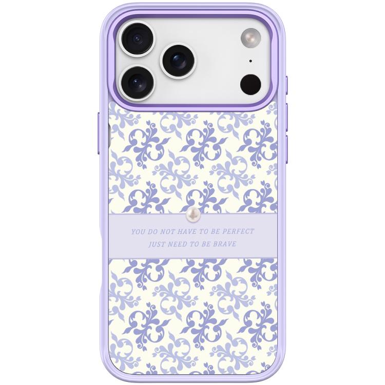Custodia magnetica per telefono con motivo floreale viola chiaro, For iPhone 17 Pro Max, For iPhone 17 Pro, For iPhone 17, For iPhone Air