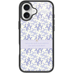 Custodia magnetica per telefono con motivo floreale viola chiaro, For iPhone 17 Pro Max, For iPhone 17 Pro, For iPhone 17, For iPhone Air