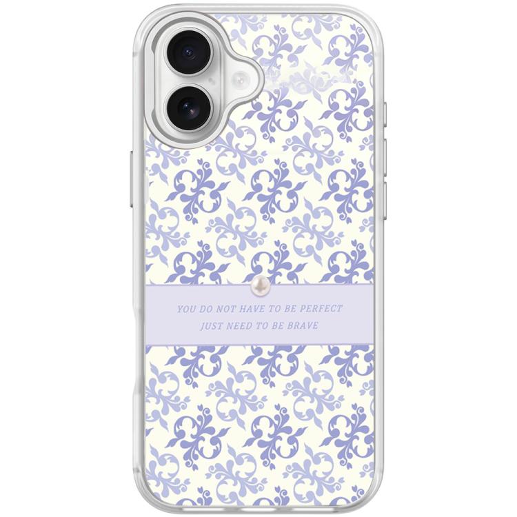 Custodia magnetica per telefono con motivo floreale viola chiaro, For iPhone 17 Pro Max, For iPhone 17 Pro, For iPhone 17, For iPhone Air