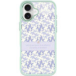 Custodia magnetica per telefono con motivo floreale viola chiaro, For iPhone 17 Pro Max, For iPhone 17 Pro, For iPhone 17, For iPhone Air