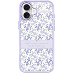 Custodia magnetica per telefono con motivo floreale viola chiaro, For iPhone 17 Pro Max, For iPhone 17 Pro, For iPhone 17, For iPhone Air