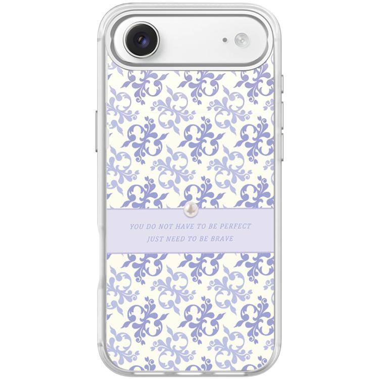 Custodia magnetica per telefono con motivo floreale viola chiaro, For iPhone 17 Pro Max, For iPhone 17 Pro, For iPhone 17, For iPhone Air