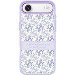 Custodia magnetica per telefono con motivo floreale viola chiaro, For iPhone 17 Pro Max, For iPhone 17 Pro, For iPhone 17, For iPhone Air