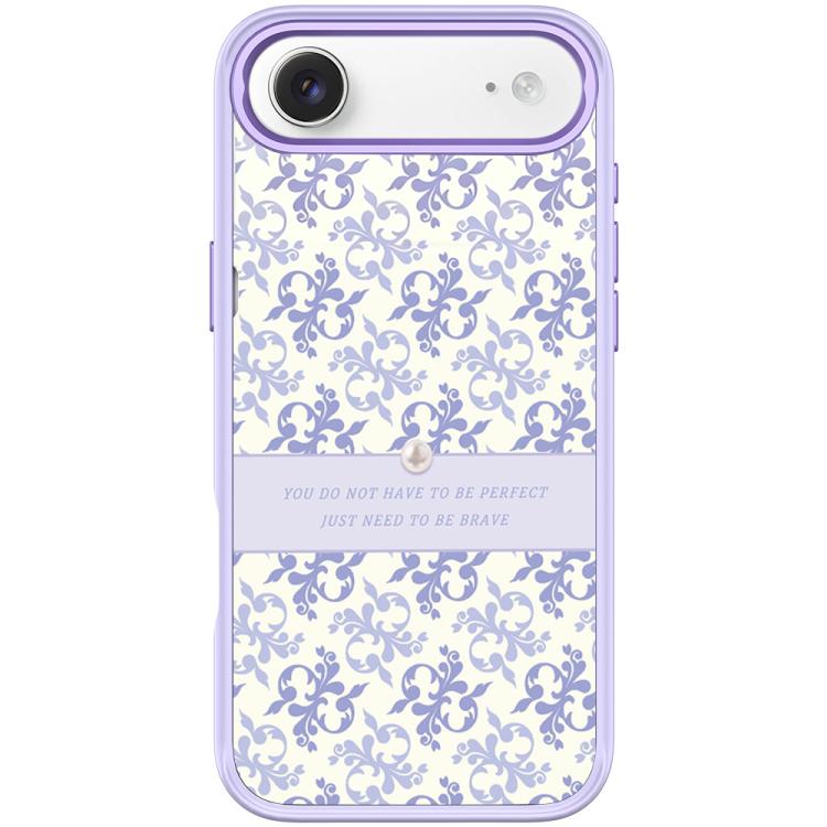 Custodia magnetica per telefono con motivo floreale viola chiaro, For iPhone 17 Pro Max, For iPhone 17 Pro, For iPhone 17, For iPhone Air