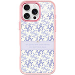 Custodia magnetica per telefono con motivo floreale viola chiaro, For iPhone 16 Pro Max, For iPhone 16 Pro, For iPhone 15 Pro Max, For iPhone 15 Pro