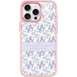 Custodia magnetica per telefono con motivo floreale viola chiaro, For iPhone 16 Pro Max, For iPhone 16 Pro, For iPhone 15 Pro Max, For iPhone 15 Pro