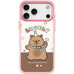 Adorabile custodia magnetica per telefono con motivo a piccolo capibara, For iPhone 17 Pro Max, For iPhone 17 Pro, For iPhone 17, For iPhone Air