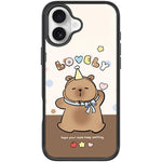 Adorabile custodia magnetica per telefono con motivo a piccolo capibara, For iPhone 17 Pro Max, For iPhone 17 Pro, For iPhone 17, For iPhone Air