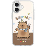 Adorabile custodia magnetica per telefono con motivo a piccolo capibara, For iPhone 17 Pro Max, For iPhone 17 Pro, For iPhone 17, For iPhone Air