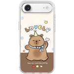Adorabile custodia magnetica per telefono con motivo a piccolo capibara, For iPhone 17 Pro Max, For iPhone 17 Pro, For iPhone 17, For iPhone Air