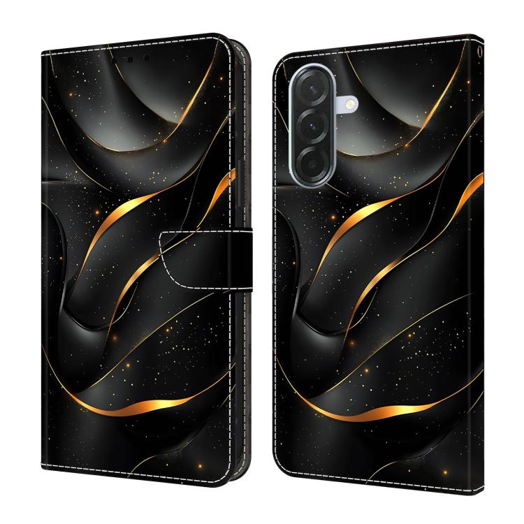 Custodia per telefono in ecopelle con effetto cristallo., For Samsung Galaxy A57 5G