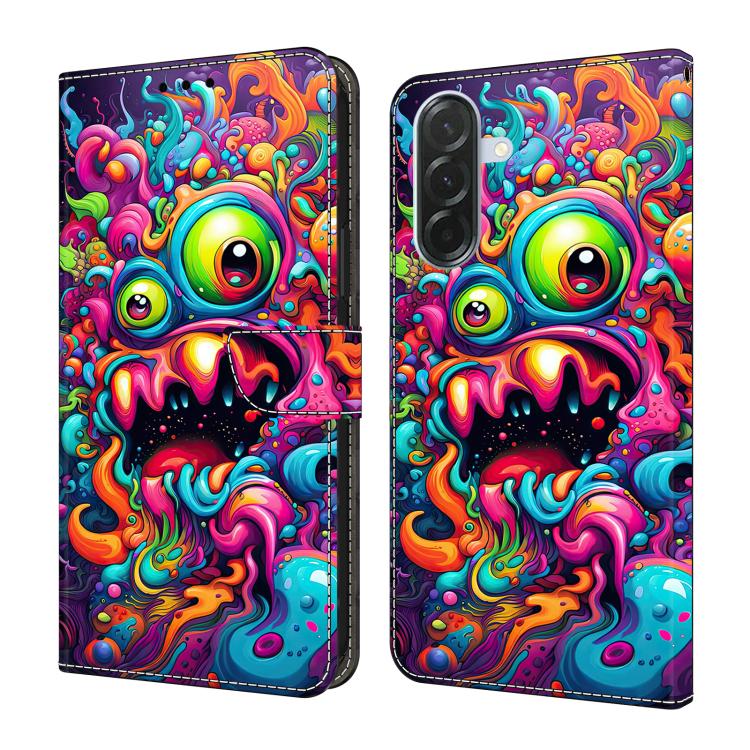 Custodia per telefono in ecopelle con effetto cristallo., For Samsung Galaxy A57 5G