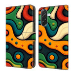 Custodia per telefono in ecopelle con effetto cristallo., For Samsung Galaxy A57 5G
