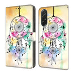 Custodia per telefono in ecopelle con effetto cristallo., For Samsung Galaxy A57 5G