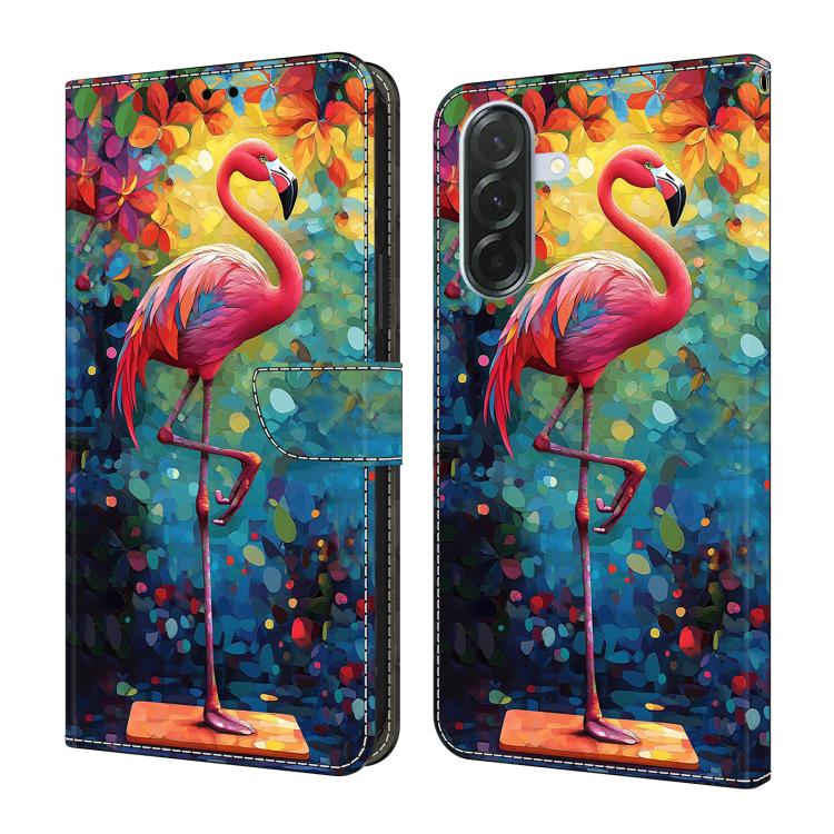 Custodia per telefono in ecopelle con effetto cristallo., For Samsung Galaxy A37 5G