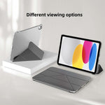Custodia per tablet pieghevole a Y in ecopelle Mutura serie JingYa, For iPad 2025 / 2022, For iPad Air 13 2026 / 2025 / 2024, For iPad Air 11 2026 / 2025 / 2024, For iPad Pro 13 2025 / 2024, For iPad Pro 11 2025 / 2024, For iPad Pro 11 2022 / 2021 / 2020