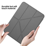 Custodia per tablet pieghevole a Y in ecopelle Mutura serie JingYa, For iPad 2025 / 2022, For iPad Air 13 2026 / 2025 / 2024, For iPad Air 11 2026 / 2025 / 2024, For iPad Pro 13 2025 / 2024, For iPad Pro 11 2025 / 2024, For iPad Pro 11 2022 / 2021 / 2020