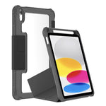 Custodia per tablet pieghevole a Y in ecopelle della serie Mutura LiShi, For iPad 2025 / 2022, For iPad Air 11 2026 / 2025 / 2024