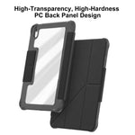 Custodia per tablet pieghevole a Y in ecopelle della serie Mutura LiShi, For iPad 2025 / 2022, For iPad Air 11 2026 / 2025 / 2024