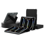 Custodia per tablet pieghevole a Y in ecopelle della serie Mutura LiShi, For iPad 2025 / 2022, For iPad Air 11 2026 / 2025 / 2024