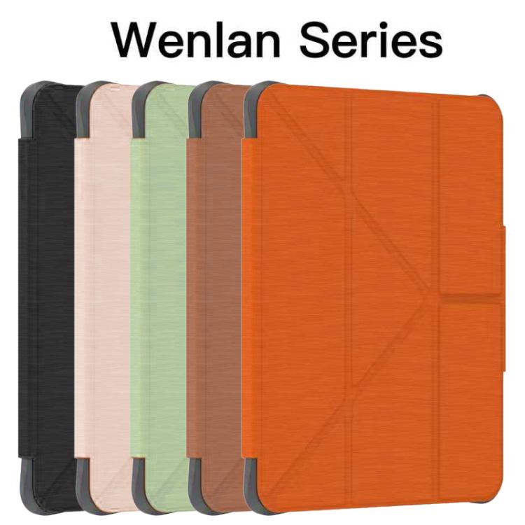 Custodia per tablet pieghevole a Y in ecopelle Mutura WenLan Series, For iPad 2025 / 2022, For iPad Air 11 2026 / 2025 / 2024
