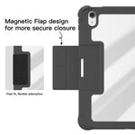 Custodia per tablet pieghevole a Y in ecopelle Mutura WenLan Series, For iPad 2025 / 2022, For iPad Air 11 2026 / 2025 / 2024
