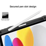Custodia per tablet pieghevole a Y in ecopelle Mutura WenLan Series, For iPad 2025 / 2022, For iPad Air 11 2026 / 2025 / 2024