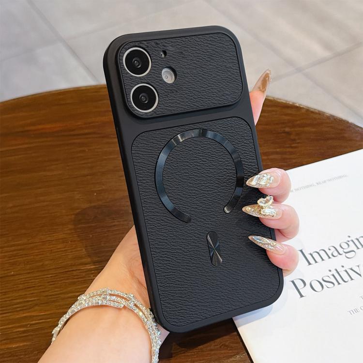 Custodia magnetica per telefono in ecopelle con texture litchi, For iPhone 12, For iPhone 12 Pro Max, For iPhone 12 Pro