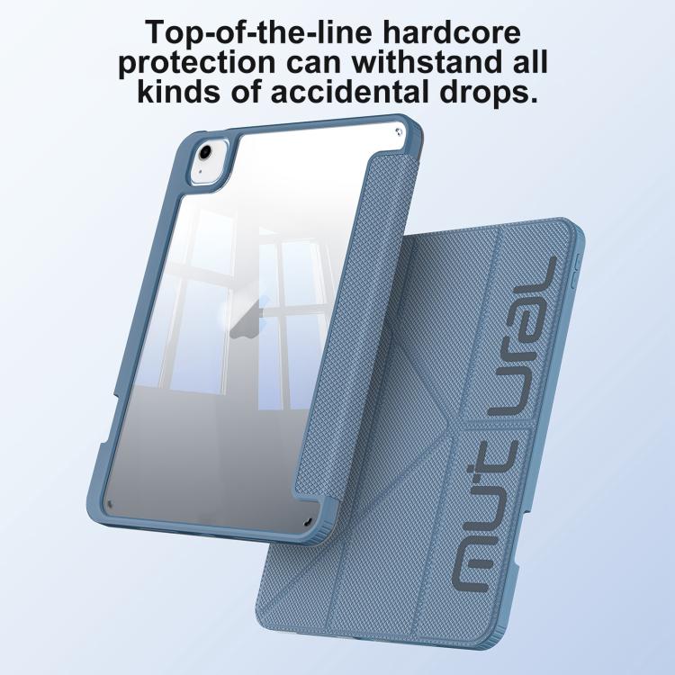 Custodia per tablet pieghevole a Y in ecopelle Mutura serie XingZuan, For iPad 2025 / 2022, For iPad Air 13 2026 / 2025 / 2024, For iPad Air 11 2026 / 2025 / 2024, For iPad Pro 13 2025 / 2024, For iPad Pro 11 2025 / 2024                                ...