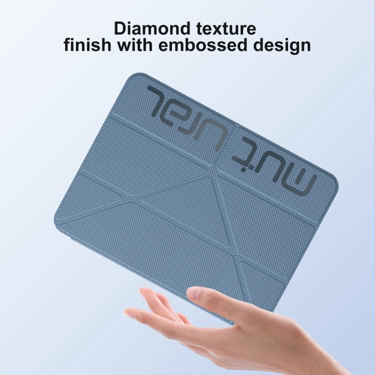 Custodia per tablet pieghevole a Y in ecopelle Mutura serie XingZuan, For iPad 2025 / 2022, For iPad Air 13 2026 / 2025 / 2024, For iPad Air 11 2026 / 2025 / 2024, For iPad Pro 13 2025 / 2024, For iPad Pro 11 2025 / 2024                                ...