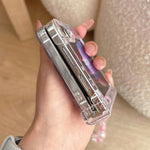Elegante custodia per telefono con motivo floreale rosa., For Samsung Galaxy Z Flip7 5G, For Samsung Galaxy Z Flip6, For Samsung Galaxy Z Flip5